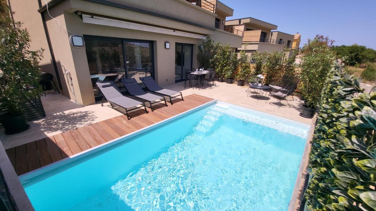 Villa 4 chambres piscine privée à 400m de la plage dans une résidence neuve Conca Exterior foto